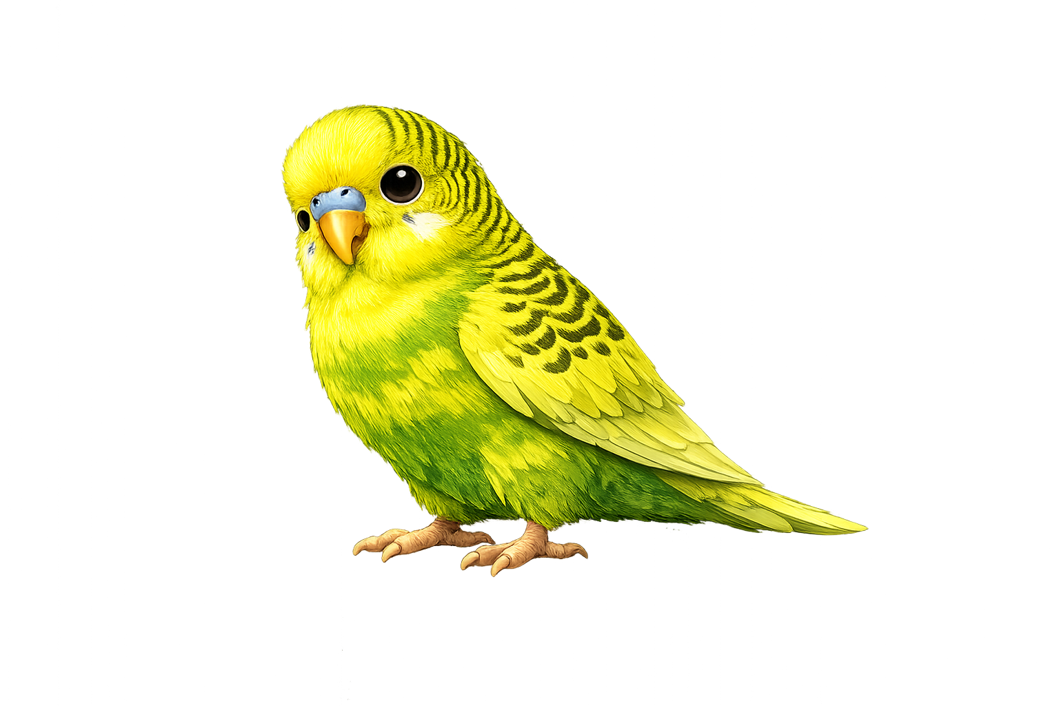 Diwa the budgie
